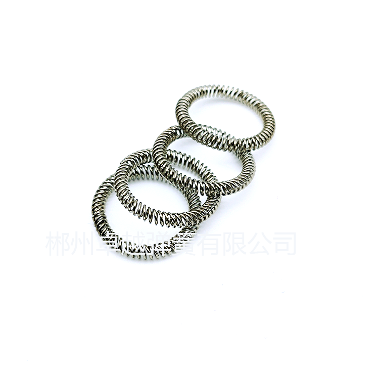斜圈彈簧